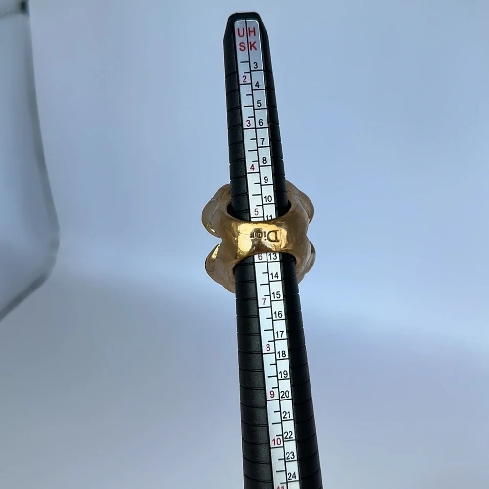 Dior Ring genuine tigers eye quartz